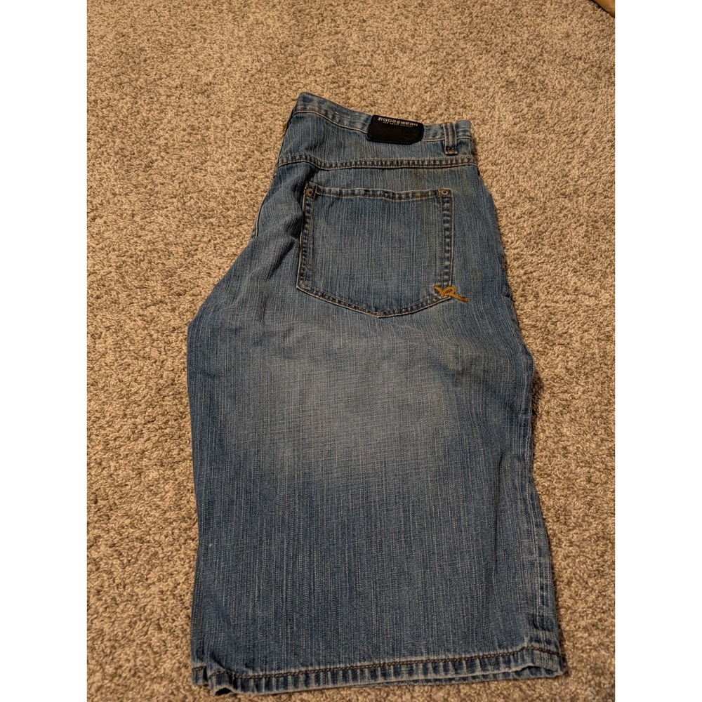 Y2K Roca Wear Jean Shorts Size 40 mens Baggy